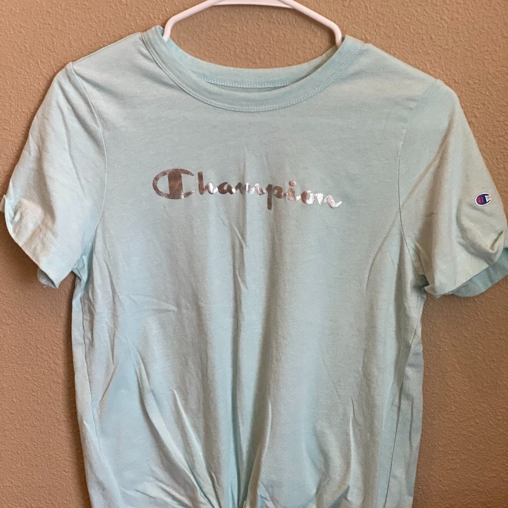 Champion Extra Large Light Blue Tie-up Shirt